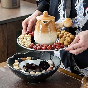 Teaware Sets Japanese-Style Retro Creative Electric Ceramic Stove Multi-Functional Boiling Teapot Tea Set