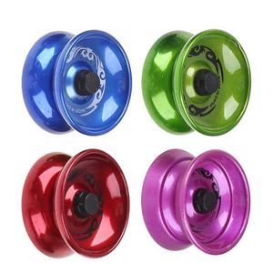 Yoyo Magic Yoyo Ball Professional Yoyo Ball Aluminium Aluminium String Markets Yoyo Ball Bealings مناسبة للمبتدئين البالغين الأطفال الكلاسيكية ألعاب الموضة الأولاد