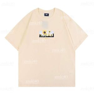 Yaz Mans Giyim Kith Tasarımcı T Shirt Kith T-Shirt Büyük Boy Erkekler Tişörtler Yüksek kaliteli KISH KISI KULLANIM