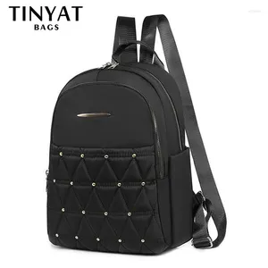 Backpack Women's Purse Small Casual Handbag Ipad Notebook Work Travel Female Backpacks Black College Schoolbag For Girls