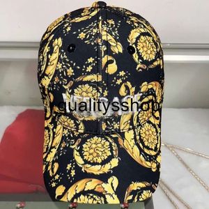 Caps de bola Moda Fashion V Floral Black Gold Pink masculino e feminino Caps de alta qualidade Winter Outdoor Sports Sports Hats Christmas NewYear