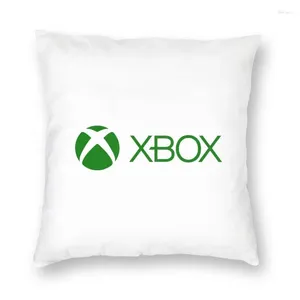 Подушка простой xbox логотип роскошные обложки спальни украшения видеоигры геймер диван домашний декор