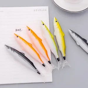 1pcs niedliche kreative Meeresfisch -Schreibwarenballpoint Kawaii Stift Neuheit Lustige schöne Stifte Schreibwerkzeug Büroschule Versorgung Souvenir