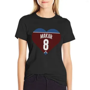 Polos femminile Cale Makar Maglietta Maglietta Hippie Assiniti Anime Abbigliamento