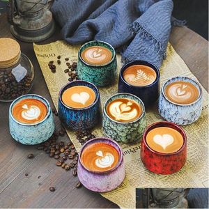 Coffewareセット1PCS 170mlセラミックカップコーヒー磁器カップ