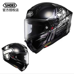 Designer AA Capacete Shoei Capacetes cheios japoneses x15 motocicleta vermelha Ant Lucky Cat Barcelona Riding Summer