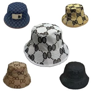 Mens cap bucket hat men visor summer hats designers men embroidery wide brim cappellino letter flat caps casquette luxe golf fishing top luxury fa120 H4