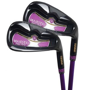 Правые гольф Irons Женщины Maruman Majesty Prestigio 9 Гольф-клубы 5-10 P A S Club Железный набор графит или стальной вал Бесплатная доставка