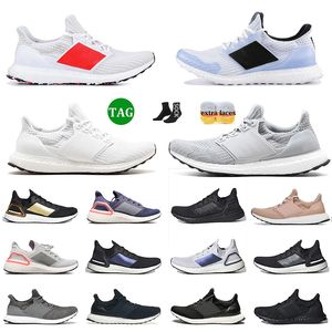 Ultraboost 1.0 4.0 scarpe da corsa DNA triplo gum bianca gialla da uomo Allenatori mimetici mimetici bianchi Oreo Wonder taupe in alluminio da donna sneaker da donna