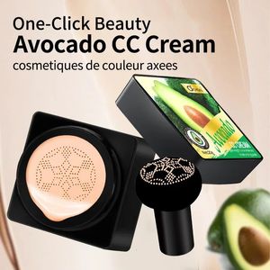 Magic Foundation Mushroom Head Air Cushion CC Cream Waterproof Brighten Women Base Makeup Face Korean Cosmetics 240510