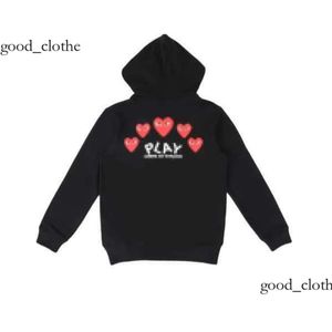 cdgs hoodie Designer essentialsclothing Men's Hoodies Com Des Garcons Play Black Sweatshirt Red Heart Hoodie Size X fashion cdgs shirt 348