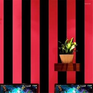 Wallpapers Wellyu Karaoke Special Vertical Stripes Clothing Hairdressing Barber Shop Fashion Modern Internet Cafe Wallpaper