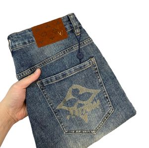 V marchi jeans pantaloncini designer shorts shorts alla moda hiphop casual capris llogo lussuoso pantaloncini di alta qualità sport per esterni jeans