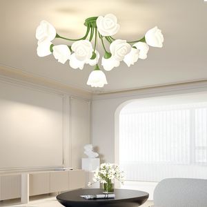 Nordic sufit żyrandol g9 lampa Uchwyt nowoczesny żyrandol LED do salonu sypialnia Dekoracja jadalni AC110-220V