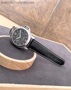 Pannerai -handledsklockor av hög kvalitet Designer Classic Punctual Mens Watch Lumino 40 Diameter Automatisk Mekanisk klocka Mens Pam00048