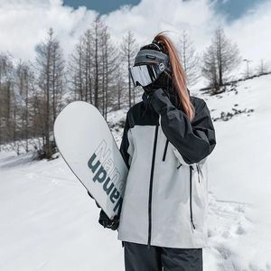 Kurtki narciarskie Nandn Suit Wodoodporny, oddychający oddychający sprzęt męski i damski