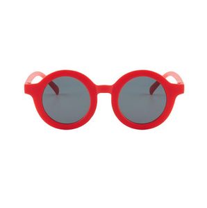 2024 new round frame sunglasses candy colors sunglasses kids travel waterproof beach sun glasses