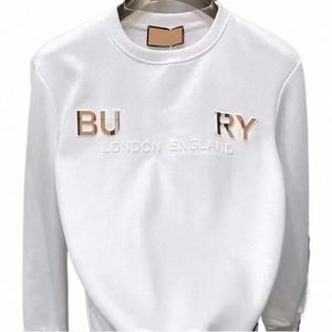 Herrtröjor Designer Classic Mens Womens Sweatshirt Pullover Man Woman Streetwear Jumper 3D Letters Mogrammed LG Sleeve Pure Cott Jumpers L549#