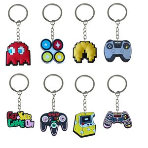 Charm New Game Products Schlüsselbeutel Keyring Schlüsselanschlüsse Tags Goodie Stuff -Weihnachtsgeschenke und Urlaub für Kinderpartybevorzugungen OTO0L