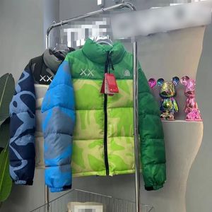 Men's Jacket Designer Down Jacket Winter Women's Down Jacket High Street Fashion Joint Patchwork Jacket White Duck Down