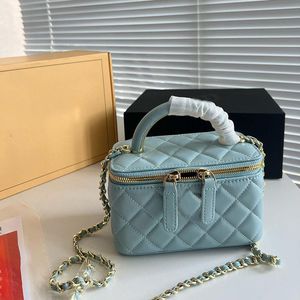 10A Fashion Designer Bag Single Bag Or Chain Bags Diamond Lattice Crossbody High Bag Square Retro Shoulder Shoulder Crossbody Small Qua Qfuj