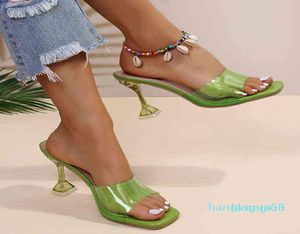 Large women039s shoes summer 2022 women039s thin heels fashion sandals slippers women039s large 17641645