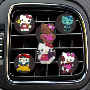 Interior Decorations Cartoon Car Air Vent Clip Conditioner Outlet Per Clips For Office Home Freshener Conditioning Drop Delivery Otkzh Otfpt