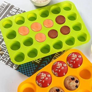 Stampi da forno 2 pezzi stampi per torta non omicidio Muffin Pan BPA BPA FREE 24 VAY SAFE VERATHE VERSATILE PER ESILE