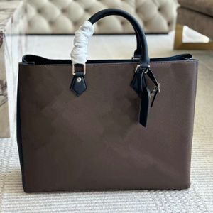 SAC PLAT 24H HANDBAG TOTES PRORTCASS PRECORCEBOOK COMPABOK COTROBOD CROSBODY underarm äkta läder Luxury Business Office Computer Bags 240215