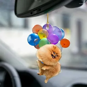 Decorative Figurines Pendant Widely Used Lovely Design Durable Materials Unique Car Accessories Bright Colors Creative Cute Dog Dog.