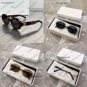 Für ovale Designer -Spiegelbeine grüne Objektiv Sonnenbrille Retro kleiner runder Rahmen sexy Originalausgabe