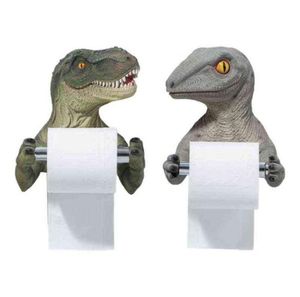 3D Dinosaur Roll Papel Policor de papel de parede de papel higiênico Tirannosaurus Towels de lenço decorativo Towels para banheiro Home 211108949098