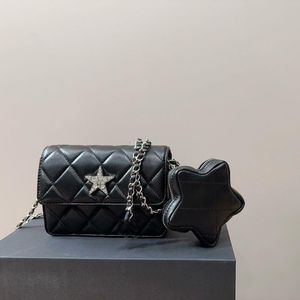 10A Fashion Woman Bag Mini High Women's Star Mini Bag Bag Leather Bag Bag Advanced Handbag Pres