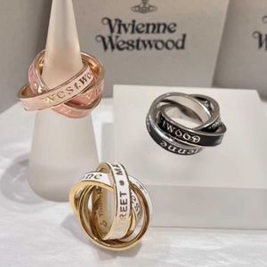 Brand High versione di Westwoods Connected Ring Stacked personalizzato e alla moda Calma NT Nail