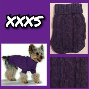 Ubrania dla psów Rozmiar XXXS XXS XS Teacup Sweter kota z kapturem ubrania kociak dzianinowy skoczek dla chihuahua szczeniaka Yorkie Maltańczyka Pomoranin