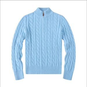 Пони вышивка кашемир -свитер мужской пуловер осень/зимний круглый шее