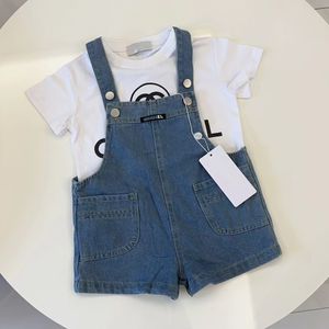 2 stycken barn designer kläder baby två bit barn spårdräkt far onsdag 100% bomull bekväm andas utan pilling flicka pojke set dotter bror