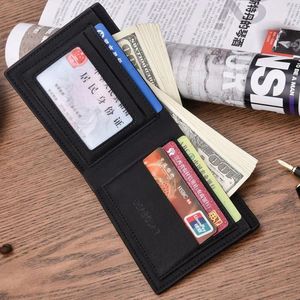 Wallets Soft Multi-function For ID Card Smooth Bag Fashion Slim Wallet Men's Holder Case