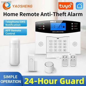 Sistemas de alarme Smart Wi -Fi Home Alarme GSM sem fio Alarm GARAGEM E ALARMENTO DE SEGURANÇA DE REDOR DE RESIDENTE Suporte Samrt Life WX