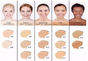 Concealer macol foundation smink 14 färger primer med box bas professionell ansikte makeup konturpalett i stock6937752