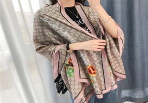 2020New Fashion Designer Silk Scarf1 Women Luxury Four Seasons Shawl Scarf Brand Scaves Size Cirka 180x70cm2111439