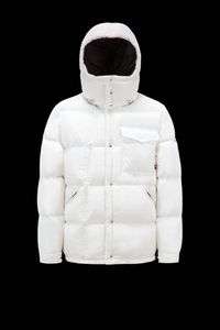 Designer Mens Winter Down Jacket Parkas Salzman France Paris Luxury Man Man Compoled Cropped Puffer Jacket Mag