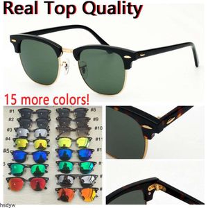 Classic Eyeyglasses Fashion Sunglasses Men Women Acetate Frame Glass Lens Sun Glasses for Man Male with Box Gafas De Sol