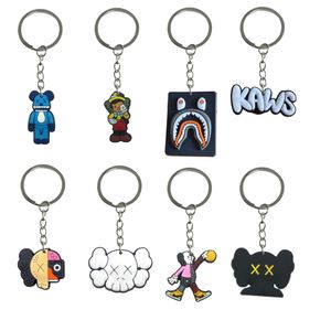 Keychains Lanyards Violent Bear Keychain Key Chain For Party Favors Gift Cool Backpacks Cute Sile Adt Keyring Suitable Schoolbag Car B Otqzd