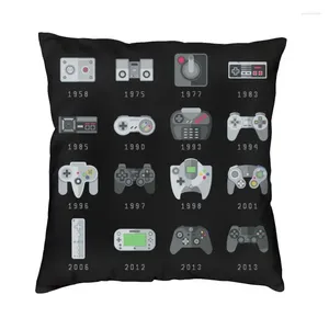 Pillow Geek Gaming Controllers Case Home Decorative Kawaii Game Gamepad S For Sofa Square Pillowcase