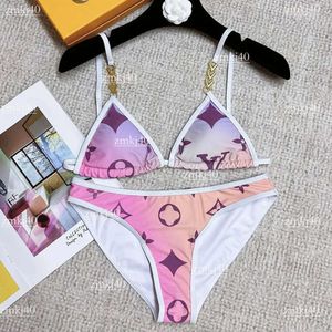 Louiseviution Luxus Womens Bikini Farbbikini Frauen Designer Badezusammensetzungen Damen LVSE Badeanzüge Designer sexy Bikini Zwei-Piecs Badeanzug Mode 837