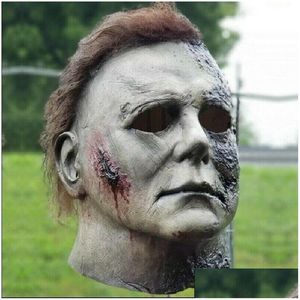 Partymasken Bex Michael Myers Mask 1978 Halloween Film Latex Realistischer Horror Scary Cosplay Kostüm Drop Lieferung Hausgarten Festi Dhlal