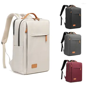 Sırt çantası Kadın Seyahat Uçak Çantası Erkekler 15.6 Defter Dizüstü Bilgisayar Okul Çantası Tırmanma Çantaları USB Şarj Portu Hafif