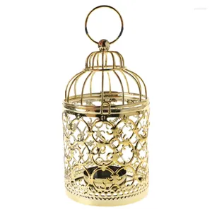 Kerzenhalter Hohlhalter Teelight Candlestick Hanging Lantern Vintage Bird Cage 3 Farben