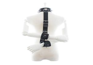 Collaro di schiavitù sexy Collars con polsini a mano fetish sm slave collo mantenuti prodotti sessuali per coppie giocattoli sessuali donne men4183735